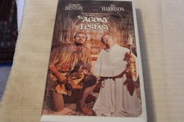 The Agony and the Ecstasy (VHS, 1995) Clam Shell, Charlton Heston, Rex Harrison - £12.53 GBP