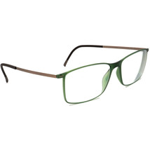 Silhouette Eyeglasses SPX 2902 40 6107 Titan Green/Brown Frame Austria 55-17 150 - $179.99