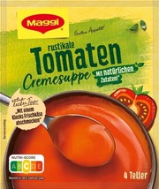 Maggi Tomaten Cremesuppe Cream of TOMATO Soup 1 ct. / 4 servings -FREE SHIP - £4.64 GBP