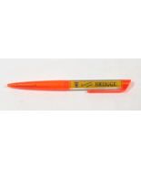 Vintage Floaty Orange Pen Brugge Belgium - $18.81