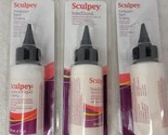 2 Sculpey Translucent Liquid 1 Bake &amp; Bond 2oz Bakeable Adhesive For Ove... - £12.54 GBP