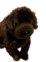 Chocolate Lab Puppy Dog Bean Bag Plush Stuffed Animal Toy - $8.90