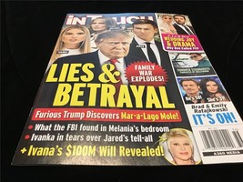 In Touch Magazine Sept 5, 2022 Lies &amp; Betrayal: Trump Family War Explodes - £7.19 GBP