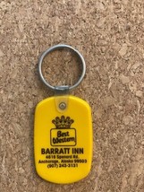 Vintage Barratt Inn Best Western Hotel Keychain Fob Collectible Travel - $6.35