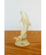 Lenox dolphin figurine bone china with 24K gold accents - $279.84 MXN