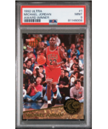 1992 Ultra Award Winner Michael Jordan HOF PSA 9 - Rare Basketball Card! - £34.88 GBP