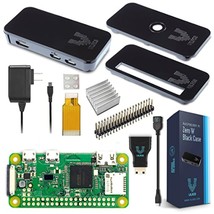 Vilros Raspberry Pi Zero W Basic Starter Kit- Black Case Edition-Includes Pi Zer - $64.99