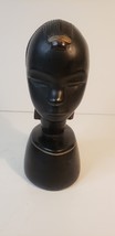 Vintage Abco Chalkware Tribal Woman Bust by Alexander Backer Co. 11&quot; Tall - $21.99