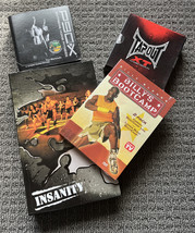 INSANITY CARDIO WORKOUT 2009 LG BOOKLET PLUS TAPOUT XT PLUS P90X + BONUS... - £34.85 GBP