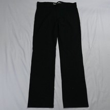 Betabrand Large Black Ponte Pull On W0076 Straight Dress Pant Yoga Pants - £19.28 GBP