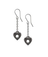 Alchemy Gothic E471 - Planchette Earrings Dropper Ouija Board Spirits - $56.37 CAD