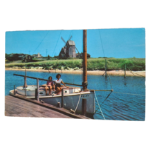Postcard Quaint Scene On Herring River Cape Cod Massachusetts Chrome Posted - $6.92