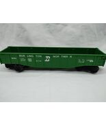 Lionel Green Burlington Northern Flat Gondola 9141 Train Car O Gauge - $303.35 MXN