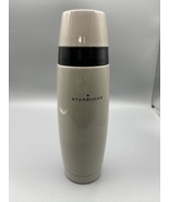 Starbucks 2005 16 Ounce Thermos Lite Gray Stainless Steel Lined Good Con... - £11.55 GBP