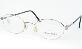Trussardi Eyes Visibilia Te 10053 009 Silver Eyeglasses Glasses 49-19-135 Italy - £125.83 GBP