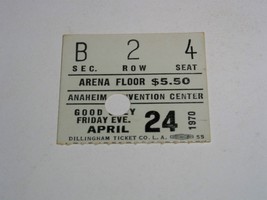 Ike &amp; Tina Turner Lee Michaels Concert Ticket Stub Vintage 1970 Anaheim ... - $249.99