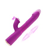 Conner Vibrating Telescopic Vibrator Vagina Clitoris Stimulation Dildo M... - £50.81 GBP