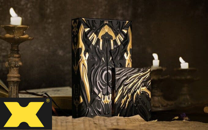 DEMON: VENGEANCE EDITION (Black Gilded) Playing Cards by Card Mafia Item image 11