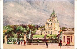 Canada Quebec Montreal St. Joseph&#39;s Shrine Future Church Antique Postcard - £5.92 GBP