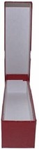 9x2x2 Red Storage Box for 2x2 Coin Holders and Flips, Single Row 5 pack - $495.76 MXN