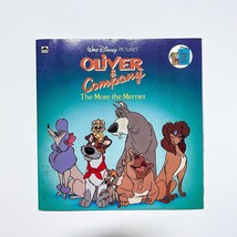 Oliver And Company The More The Merrier Book 1988 Soft Cover Walt Disney Book - £6.68 GBP