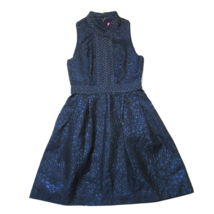 NWT Lilly Pulitzer Franci in True Navy Metallic Lagoon Jacquard Zip Dress 2 $278 - £110.44 GBP