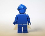 Blue Blank Plain With Hair Custom Minifigures - $8.12