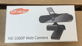 1080P Web Camera, Webcam w/ Microphone, Qtniue USB Webcam Desktop *SEALED* - £10.23 GBP