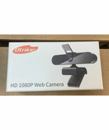 1080P Web Camera, Webcam w/ Microphone, Qtniue USB Webcam Desktop *SEALED* - $13.09