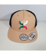 Hooey Boquillas Tan With Black Mesh Mexican Flag Logo Snapback Hat 2118T... - $19.98