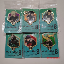 Kaiju Number 8 Enamel Pins Complete Set Of 6 Official Golden Series Badges - $57.07