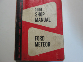 1960 Ford &amp; Meteor Servizio Negozio Riparazione Officina Manuale Cdn Fabbrica - £15.07 GBP
