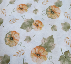 Cotton Quilt Fabric 36&quot;x45&quot; Joann Exclusive Autumn Fall Pumpkins Leaves - £8.54 GBP