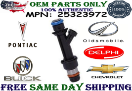 #25323972 OEM Delphi 1 PACK Fuel Injector for 2000-2005 Pontiac Grand AM 3.4L V6 - £29.80 GBP