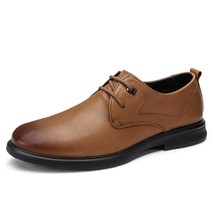 New Arrivals Leather Men&#39;s Shoes Lace-up Man Business Formal Work Male Footwear  - £85.44 GBP