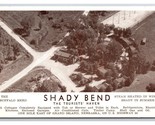 Shady Bend Motel Tourist Haven Aerial View Grand Island Nebraska NE Post... - £3.05 GBP