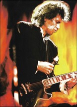 The Rolling Stones Keith Richards with Gibson ES-355 guitar 8 x 11 pin-u... - $4.23
