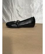 Vintage Black Y2K Mary Jane Loafers Lower East Side Size 10 - £31.24 GBP