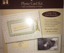 Stemma Photo Card Kit Keepsake for Baby With Coordinating Envelope New - £4.67 GBP