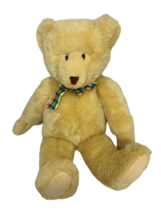 North American Bear 1996 Golden Oldies Oso large plush teddy yellow plai... - $25.72