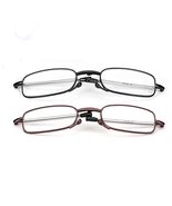 Strength+1.0-4.0 Rotation Alloy Frame Portable Presbyopia Eyeglasses Tel... - £12.92 GBP