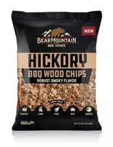 Bear Mountain FC93 Hickory BBQ Wood Chips Robust Smoky Flavor - £14.40 GBP