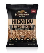 Bear Mountain FC93 Hickory BBQ Wood Chips Robust Smoky Flavor - £14.63 GBP