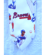 RALPH MARLIN Atlanta Braves Official MLB Tie Vintage 1991 Satin Polyeste... - $18.99