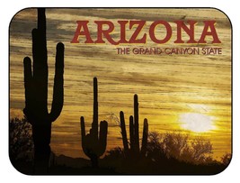 Arizona The Grand Canyon State Desert Sunset Fridge Magnet - $7.49