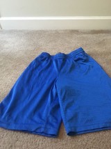 Starter Boys Blue Mesh Shorts Basketball Gym Size XL - $38.61