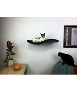 Metal Base Cat Wall Shelf WAVE Symmetrical Left 95 cm 16 inch for light,... - $309.77 CAD