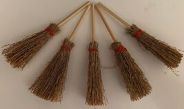 Five MINI Twig Besoms to Represent Earth, Air, Fire, Water, Spirit! - $5.50 CAD