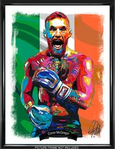 Conor McGregor Martial Arts Boxing Poster Print Wall Art 18x24 - £21.57 GBP