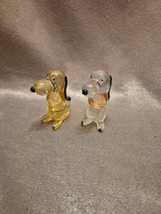 Vintage 1970s Acrylic Lucite Mini Snoopy Figurine Collectibles Set - £11.47 GBP